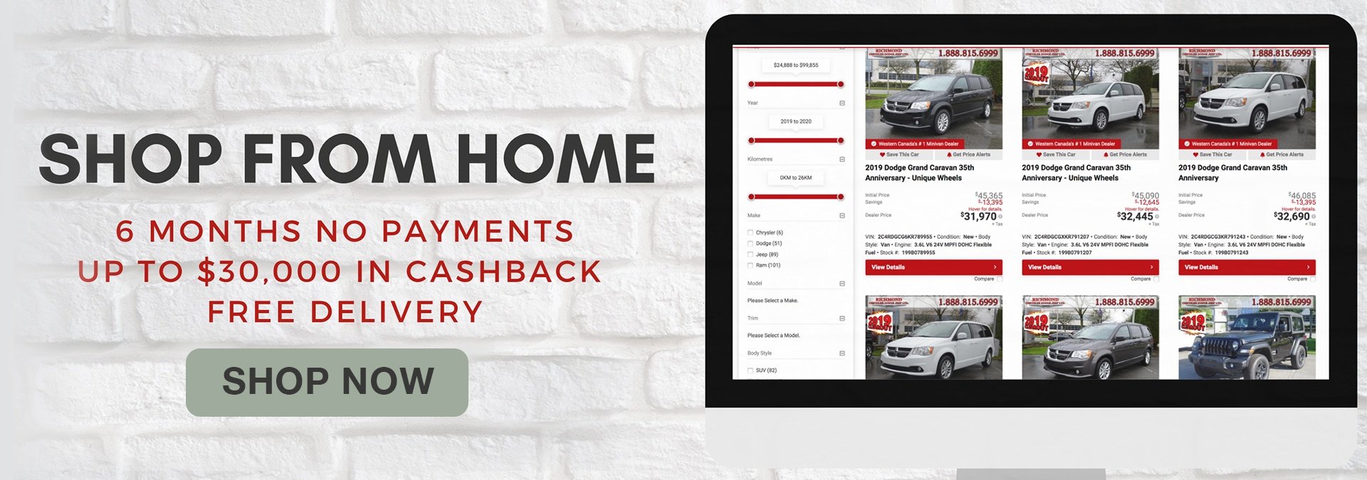 richmond chrysler monthly promotion 6